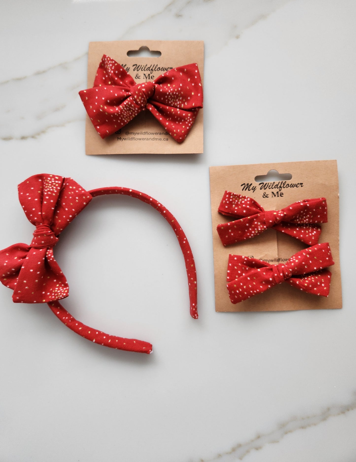 Red and Gold Fireworks Lunar New Year Bow