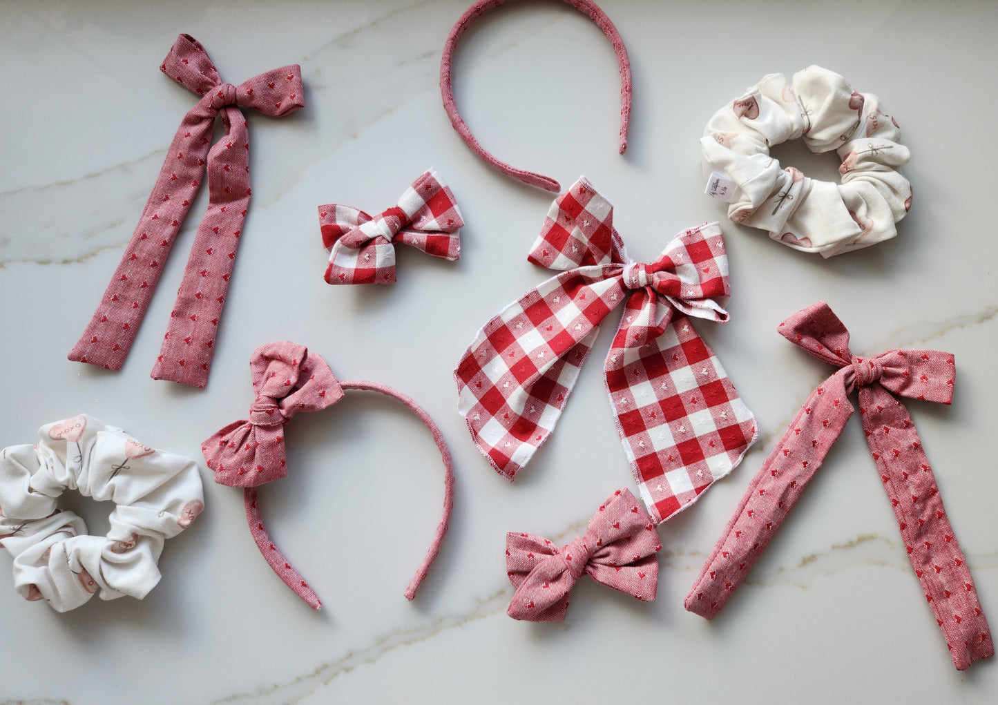 Heart Lollipops Scrunchie