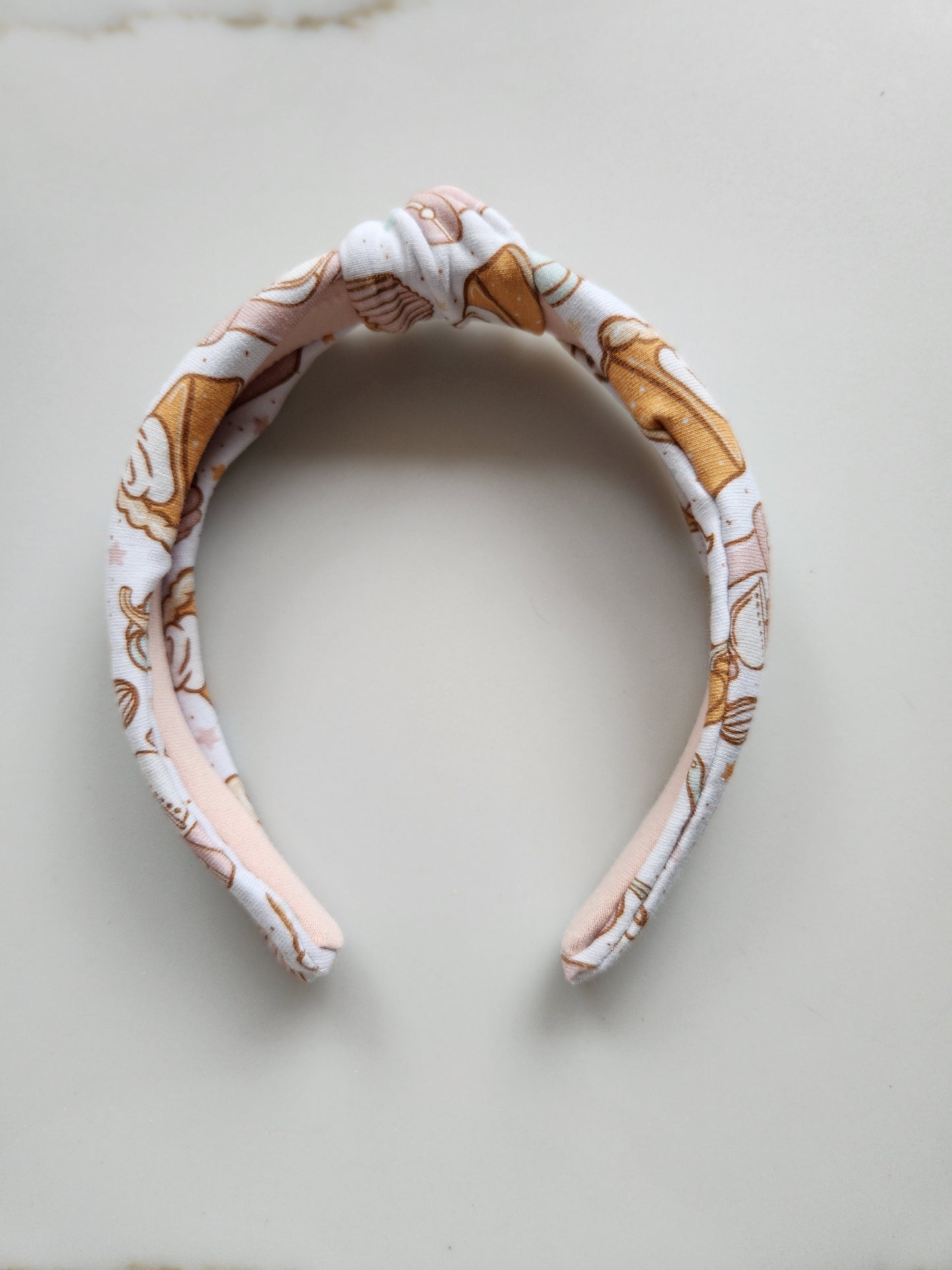 Fall Baking Top Knot Headband