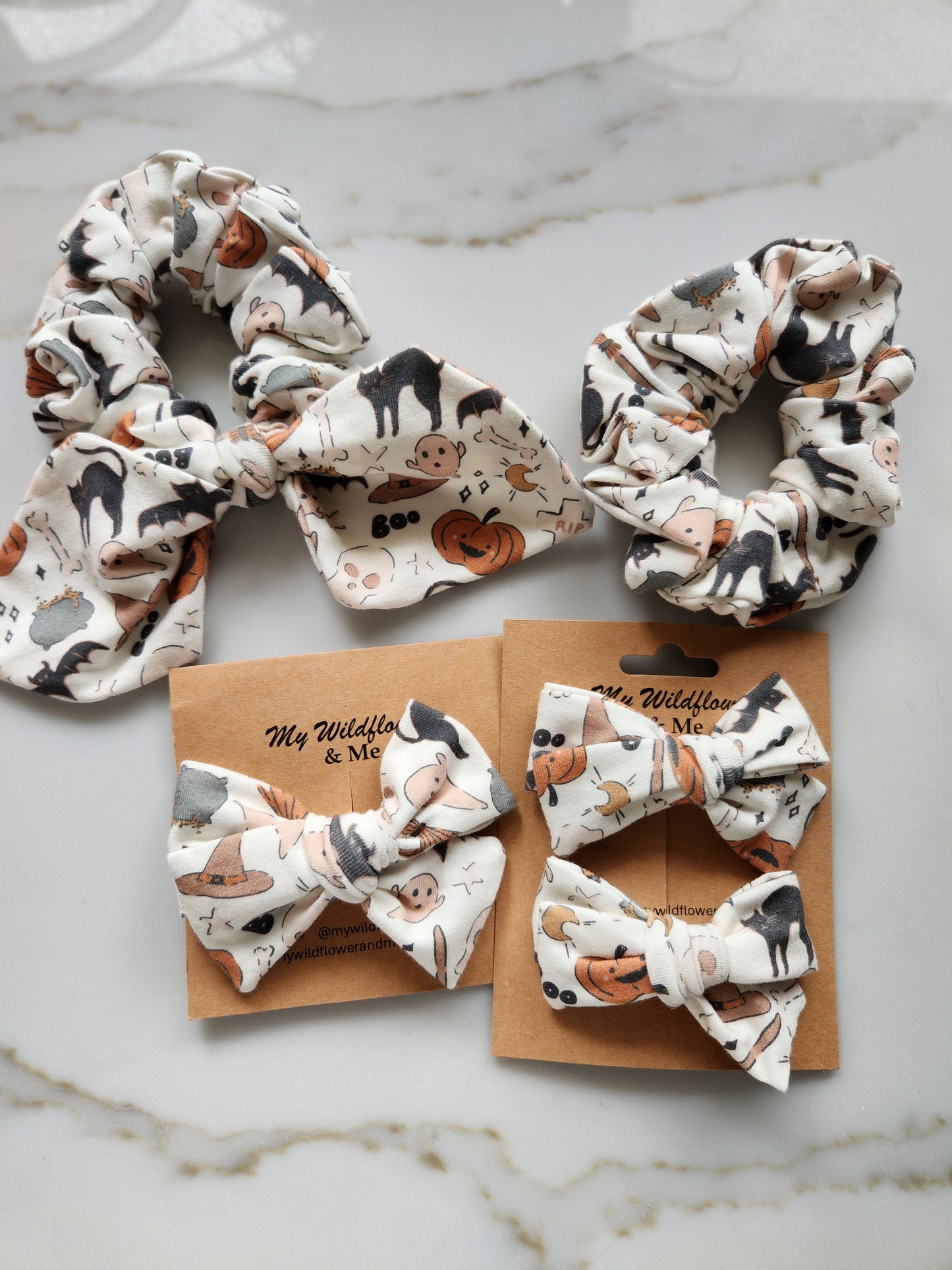 Spooky Icons Scrunchie