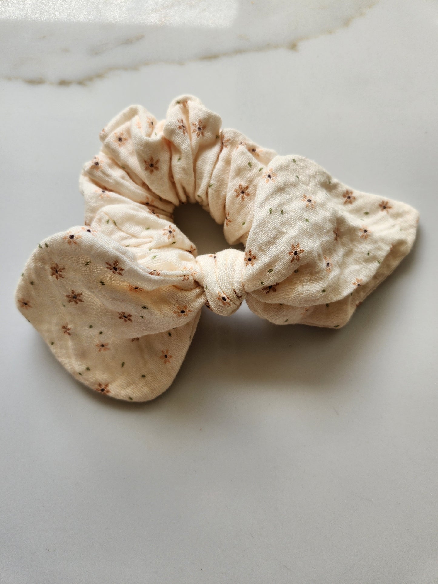 Starflower Bow Scrunchie
