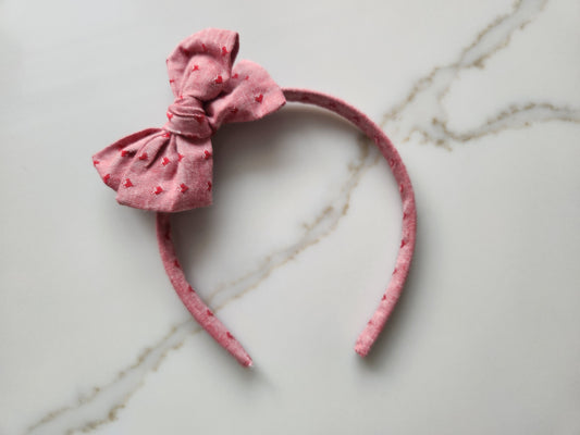 Cherry Hearts Alice Headband