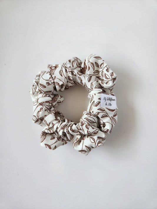 Birds and Branches Scrunchie