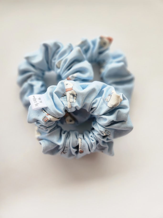 Polar Bear Scrunchie