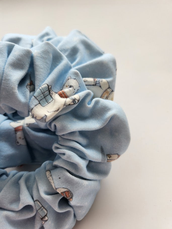 Polar Bear Scrunchie